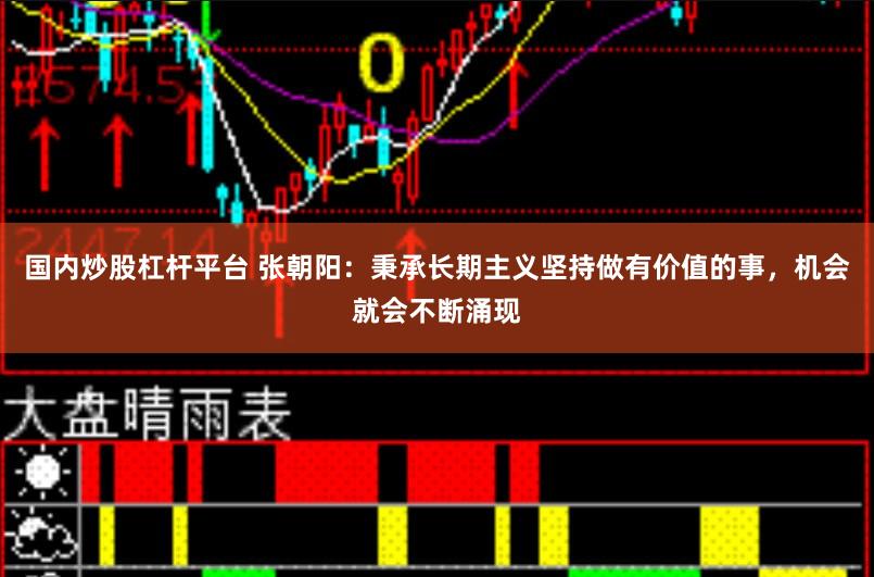 国内炒股杠杆平台 张朝阳：秉承长期主义坚持做有价值的事，机会就会不断涌现